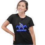 Fashion, accesorii si bijuterii - Femei - Imbracaminte femei - Tricouri si topuri femei - Tricou Femei Garden Banban Nabnab Joc, negru, marime S - Infinity.ro