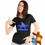 Fashion, accesorii si bijuterii - Femei - Imbracaminte femei - Tricouri si topuri femei - Tricou Femei Garden Banban Nabnab Joc, negru, marime S - Infinity.ro