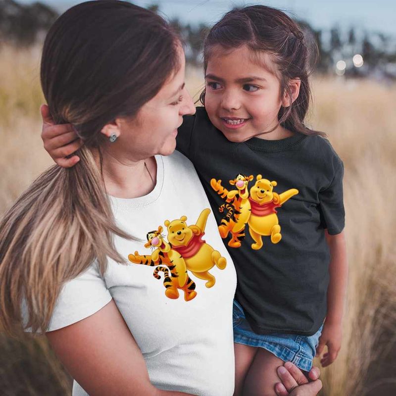 Fashion, accesorii si bijuterii - Femei - Imbracaminte femei - Tricouri si topuri femei - Tricou Femei Winnie the Pooh Tigger Tigrut, negru, marime S - Infinity.ro