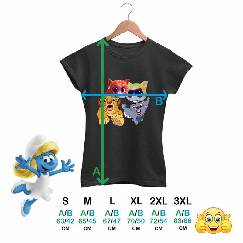 Fashion, accesorii si bijuterii - Femei - Imbracaminte femei - Tricouri si topuri femei - Tricou Femei Garda Felina Super Pisicute, negru, marime S - Infinity.ro