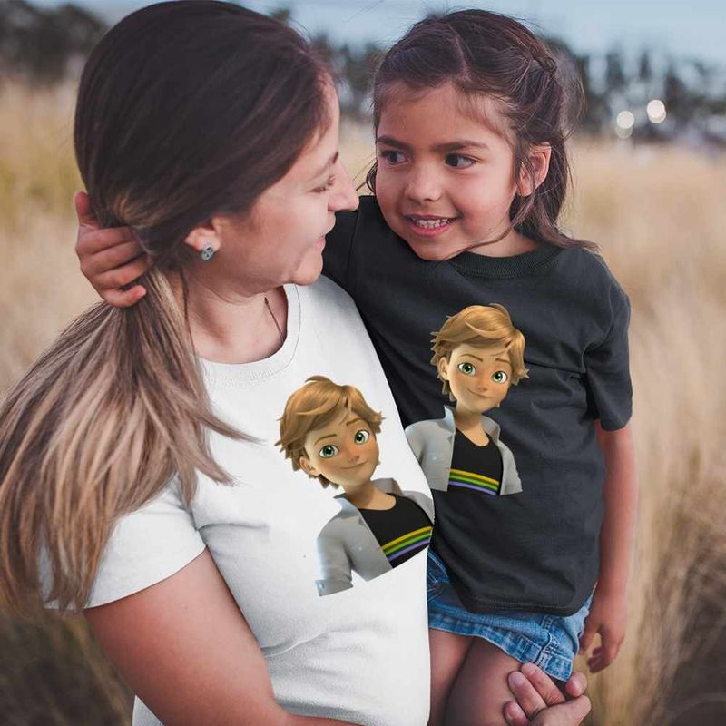 Fashion, accesorii si bijuterii - Femei - Imbracaminte femei - Tricouri si topuri femei - Tricou Femei Adrien Agreste Miraculous Buburuza Noir, negru, marime S - Infinity.ro