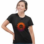 Fashion, accesorii si bijuterii - Femei - Imbracaminte femei - Tricouri si topuri femei - Tricou Femei Leu Horoscop Zodie Astrologie Leo, negru, marime S - Infinity.ro