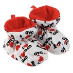 Fashion, accesorii si bijuterii - Copii - Incaltaminte copii - Botosei copii - Botosei Alb cu Imprimeu 'I Love Mom Dad' pentru Bebelusi - Infinity.ro