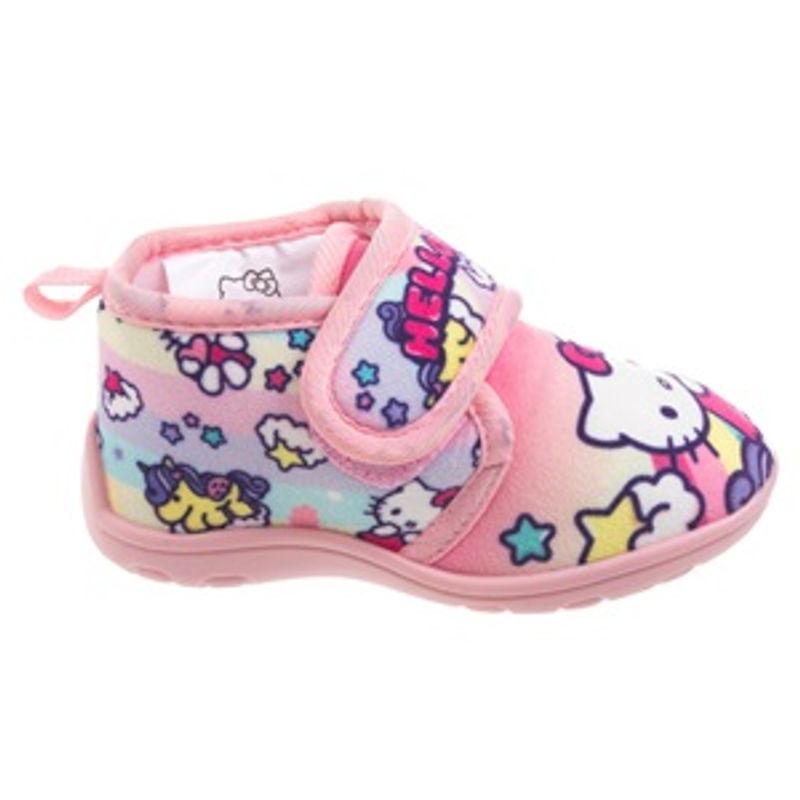 Fashion, accesorii si bijuterii - Copii - Incaltaminte copii - Botosei copii - Botosei roz pentru fete cu motiv Hello Kitty - Infinity.ro