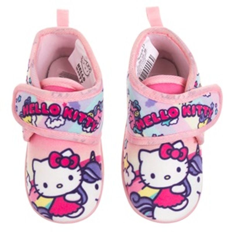 Fashion, accesorii si bijuterii - Copii - Incaltaminte copii - Botosei copii - Botosei roz pentru fete cu motiv Hello Kitty - Infinity.ro