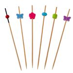 Market - Bacanie - Alte articole bacanie - Scobitori Decorative din Bambus pentru Petreceri - Set de 30 buc - Infinity.ro
