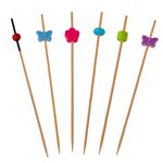 Market - Bacanie - Alte articole bacanie - Scobitori Decorative din Bambus pentru Petreceri - Set de 30 buc - Infinity.ro
