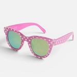 Fashion, accesorii si bijuterii - Copii - Accesorii copii - Ochelari de soare copii - Ochelari de Soare pentru Copii cu Husa Matlasata, Roz, Lentile Oglinda - Infinity.ro