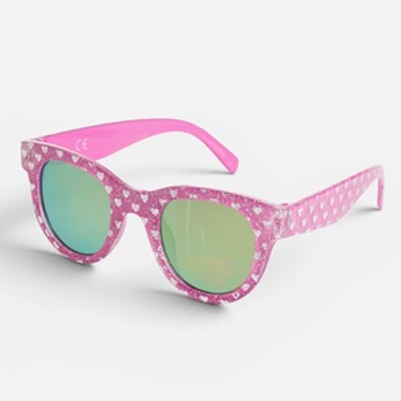 Fashion, accesorii si bijuterii - Copii - Accesorii copii - Ochelari de soare copii - Ochelari de Soare pentru Copii cu Husa Matlasata, Roz, Lentile Oglinda - Infinity.ro