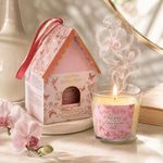 Casa si Gradina - Decoratiuni - Aromaterapie si lumanari - Lumanari si candele - Lumanare parfumata in pahar cu aroma de orhidee, cutie cadou - Infinity.ro