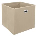 Casa si Gradina - Mobilier - Organizare si depozitare - Cutii depozitare - Cutie de depozitare, 31x31x31cm, Bej - Infinity.ro