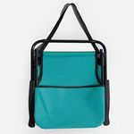 Sport si Outdoor - Camping - Mobilier pentru camping - Scaune camping - Scaun de plaja pliabil, turcoaz, 44x33x65cm - Infinity.ro
