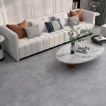 Casa si Gradina - Constructii - Parchet si pardoseli interioare - Parchet si pardoseli - Autocolant pardoseala PVC, Aspect ciment, Gri, 60x60x0,15cm, Set 4 buc - Infinity.ro