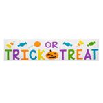 Casa si Gradina - Decoratiuni - Stickere decorative - Autocolante gel pentru geam Halloween Trick or Treat, Multicolor, 6,5 cm litera - Infinity.ro