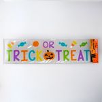 Casa si Gradina - Decoratiuni - Stickere decorative - Autocolante gel pentru geam Halloween Trick or Treat, Multicolor, 6,5 cm litera - Infinity.ro