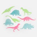 Casa si Gradina - Decoratiuni - Stickere decorative - Autocolante Decorative Fosforescente Dinozauri Multicolori pentru Perete - Infinity.ro