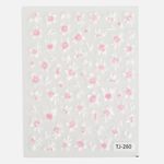 Ingrijire personala si Cosmetice - Manichiura si pedichiura - Produse nail art - Autocolante pentru Unghii cu Model Flori Pastel - Infinity.ro