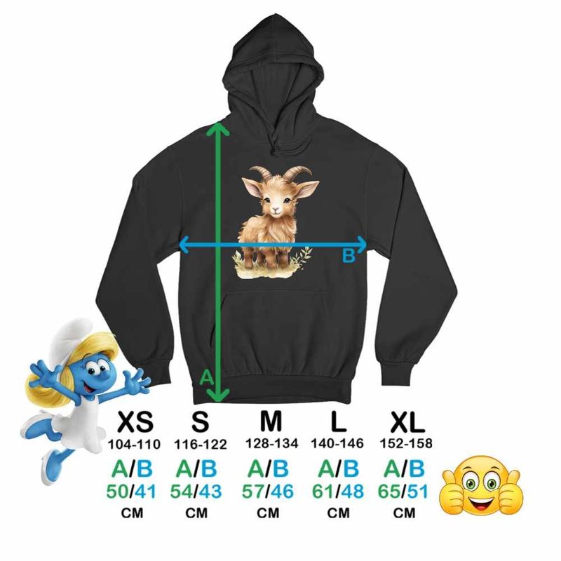 Fashion, accesorii si bijuterii - Copii - Imbracaminte copii - Pulovere si hanorace copii - Hanorac Copii Fete Berbec Baby Zodiac Horoscop Aries Astrologie, negru, marime XS Copii - Infinity.ro
