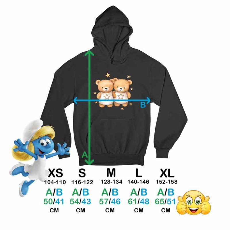 Fashion, accesorii si bijuterii - Copii - Imbracaminte copii - Pulovere si hanorace copii - Hanorac Copii Baieti Gemeni Baby Zodiac Horoscop Gemini Astrologie, negru, marime XS Copii - Infinity.ro