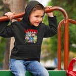 Fashion, accesorii si bijuterii - Copii - Imbracaminte copii - Pulovere si hanorace copii - Hanorac Copii Baieti Labubu Supereroi Marvel, negru, marime XS Copii - Infinity.ro