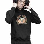 Fashion, accesorii si bijuterii - Copii - Imbracaminte copii - Pulovere si hanorace copii - Hanorac Copii Baieti Rac Zodiac Horoscop Cancer Mandala Astrologie, negru, marime XS Copii - Infinity.ro