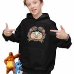 Fashion, accesorii si bijuterii - Copii - Imbracaminte copii - Pulovere si hanorace copii - Hanorac Copii Baieti Rac Zodiac Horoscop Cancer Mandala Astrologie, negru, marime XS Copii - Infinity.ro