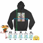 Fashion, accesorii si bijuterii - Copii - Imbracaminte copii - Pulovere si hanorace copii - Hanorac Copii Baieti Labubu Cool Party, negru, marime XS Copii - Infinity.ro