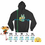 Fashion, accesorii si bijuterii - Copii - Imbracaminte copii - Pulovere si hanorace copii - Hanorac Copii Baieti Labubu Avocado, negru, marime XS Copii - Infinity.ro