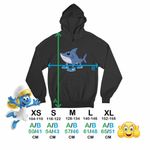 Fashion, accesorii si bijuterii - Copii - Imbracaminte copii - Pulovere si hanorace copii - Hanorac Copii Fete Tralalero Tralala Italian Brain rot Brainrot, negru, marime XS Copii - Infinity.ro