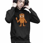 Fashion, accesorii si bijuterii - Copii - Imbracaminte copii - Pulovere si hanorace copii - Hanorac Copii Baieti Tung Tung Sahur Italian Brainrot, negru, marime XS Copii - Infinity.ro