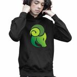 Fashion, accesorii si bijuterii - Copii - Imbracaminte copii - Pulovere si hanorace copii - Hanorac Copii Baieti Capricorn Horoscop Zodie Astrologie, negru, marime XS Copii - Infinity.ro