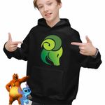 Fashion, accesorii si bijuterii - Copii - Imbracaminte copii - Pulovere si hanorace copii - Hanorac Copii Baieti Capricorn Horoscop Zodie Astrologie, negru, marime XS Copii - Infinity.ro