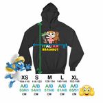 Fashion, accesorii si bijuterii - Copii - Imbracaminte copii - Pulovere si hanorace copii - Hanorac Copii Baieti Italian Ballerina Tung Boneca Brainrot Brain Rot, negru, marime XS Copii - Infinity.ro