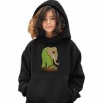 Fashion, accesorii si bijuterii - Copii - Imbracaminte copii - Pulovere si hanorace copii - Hanorac Copii Fete Lirili Larila Brainrot Italian Brain Rot, negru, marime XS Copii - Infinity.ro