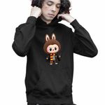 Fashion, accesorii si bijuterii - Copii - Imbracaminte copii - Pulovere si hanorace copii - Hanorac Copii Baieti Labubu Harry Potter Vrajitor, negru, marime XS Copii - Infinity.ro