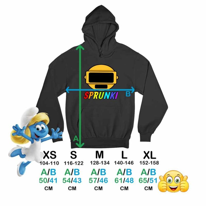 Fashion, accesorii si bijuterii - Copii - Imbracaminte copii - Pulovere si hanorace copii - Hanorac Copii Baieti Sprunki Gold Sound Music Game, negru, marime XS Copii - Infinity.ro