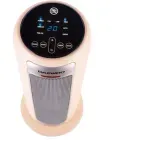 Electronice si Electrocasnice - Climatizare si sisteme de incalzire - Aparate incalzire aer - Aeroterme - Aeroterma ceramica Daewoo DTH2200C, 2200 W, 2 trepte, 1.5 m, 25 cm, 48 cm, 23 cm, 2 kg, 1 elementi incalzire, Bej - Infinity.ro