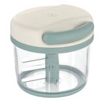Casa si Gradina - Bucatarie si vesela - Ustensile bucatarie - Masini de tocat manuale - Tocator manual Tefal 5-Second K4330104, 3 lame din inox, mecanism de blocare, baza anti-alunecare, verde - Infinity.ro