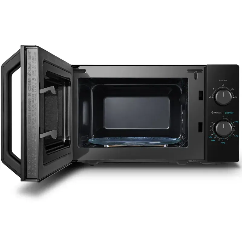Electronice si Electrocasnice - Aragazuri, cuptoare si hote - Cuptoare - Cuptoare cu microunde - Cuptor cu microunde Toshiba MW2-MM20PBK, 800 W, 5 trepte, 20 l, 44 cm, 33 cm, 25 cm, 2 programe, Negru - Infinity.ro