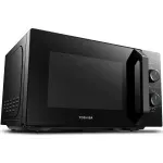 Electronice si Electrocasnice - Aragazuri, cuptoare si hote - Cuptoare - Cuptoare cu microunde - Cuptor cu microunde Toshiba MW2-MM20PBK, 800 W, 5 trepte, 20 l, 44 cm, 33 cm, 25 cm, 2 programe, Negru - Infinity.ro