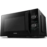 Electronice si Electrocasnice - Aragazuri, cuptoare si hote - Cuptoare - Cuptoare cu microunde - Cuptor cu microunde Toshiba MW2-MM20PBK, 800 W, 5 trepte, 20 l, 44 cm, 33 cm, 25 cm, 2 programe, Negru - Infinity.ro