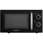 Electronice si Electrocasnice - Aragazuri, cuptoare si hote - Cuptoare - Cuptoare cu microunde - Cuptor cu microunde Daewoo KOR-6S20K-2, 700 W, 5 trepte, 20 l, 49.5 cm, 38 cm, 28.6 cm, 5 programe, Negru - Infinity.ro