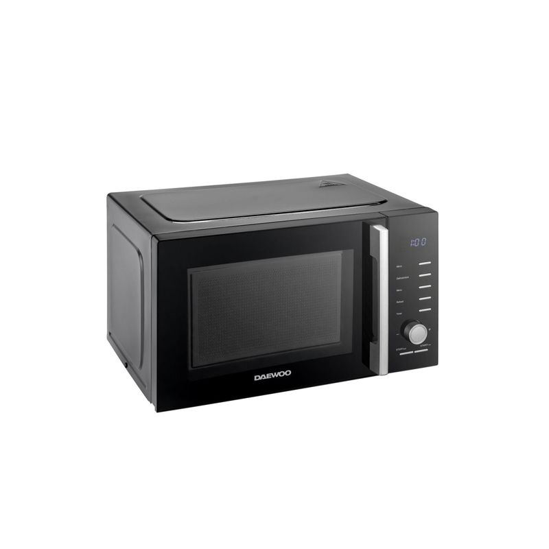 Electronice si Electrocasnice - Aragazuri, cuptoare si hote - Cuptoare - Cuptoare cu microunde - Cuptor microunde Daewoo KOR-25RBK, 850 W, 25 l, microunde, negru - Infinity.ro