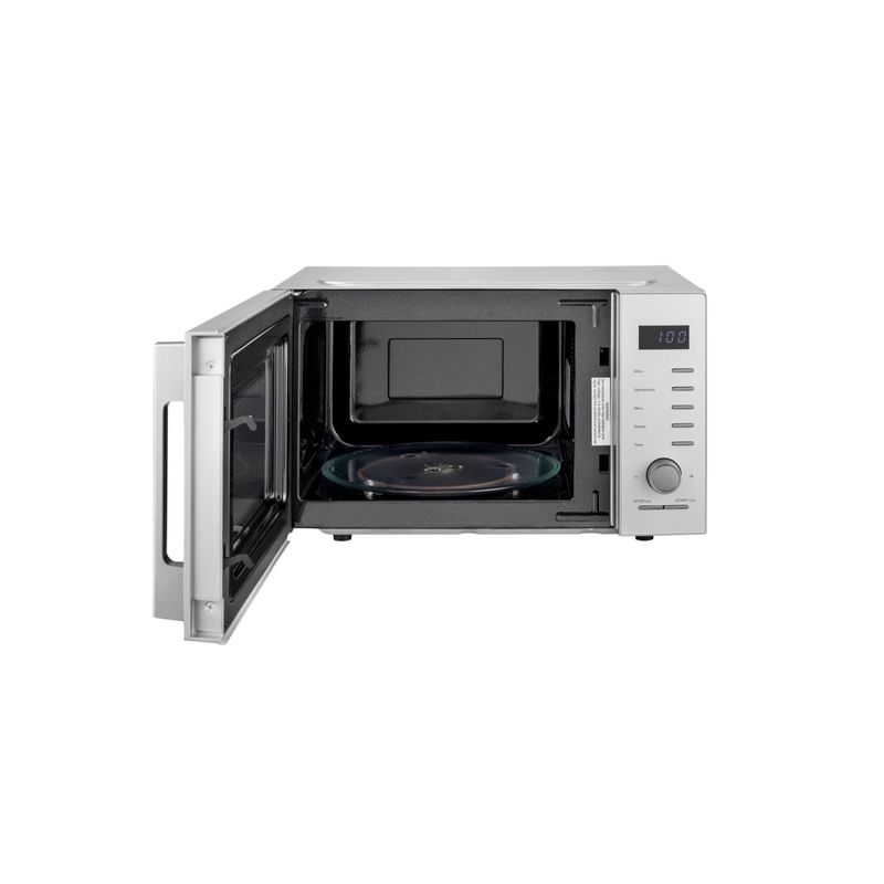 Electronice si Electrocasnice - Aragazuri, cuptoare si hote - Cuptoare - Cuptoare cu microunde - Cuptor microunde Daewoo KOR-25RBS, 850 W, 25 l, microunde, argintiu - Infinity.ro