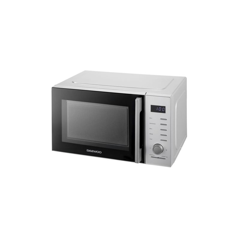 Electronice si Electrocasnice - Aragazuri, cuptoare si hote - Cuptoare - Cuptoare cu microunde - Cuptor microunde Daewoo KOR-25RBS, 850 W, 25 l, microunde, argintiu - Infinity.ro