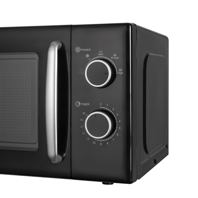 Electronice si Electrocasnice - Aragazuri, cuptoare si hote - Cuptoare - Cuptoare cu microunde - Cuptor cu microunde Daewoo KOR-6S20K-2, 700 W, 5 trepte, 20 l, 49.5 cm, 38 cm, 28.6 cm, 5 programe, Negru - Infinity.ro