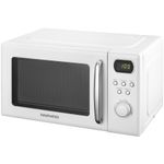 Electronice si Electrocasnice - Aragazuri, cuptoare si hote - Cuptoare - Cuptoare cu microunde - Cuptor cu microunde Daewoo KOR-6S2BW-2, 700 W, 5 trepte, 20 l, 49.5 cm, 38 cm, 28.6 cm, 8 programe, Alb - Infinity.ro