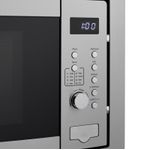 Electronice si Electrocasnice - Aragazuri, cuptoare si hote - Cuptoare - Cuptoare cu microunde incorporabile - Cuptor microunde Daewoo KOC-25X-2, 850 W, 5 trepte, 25 l, 59.5 cm, 36.75 cm, 38.5 cm, 8 programe, Inox - Infinity.ro