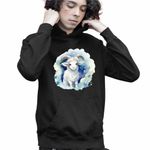 Fashion, accesorii si bijuterii - Copii - Imbracaminte copii - Pulovere si hanorace copii - Hanorac Copii Baieti Capricorn Baby Zodiac Horoscop Astrologie, negru, marime XS Copii - Infinity.ro