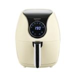 Electronice si Electrocasnice - Electrocasnice bucatarie - Aparate de gatit & desert - Friteuze - Friteuza cu aer cald Daewoo DAF2000, 1500 W, 3.6 l, 12 programe, 1 cosuri, 1 programe principale, Crem - Infinity.ro